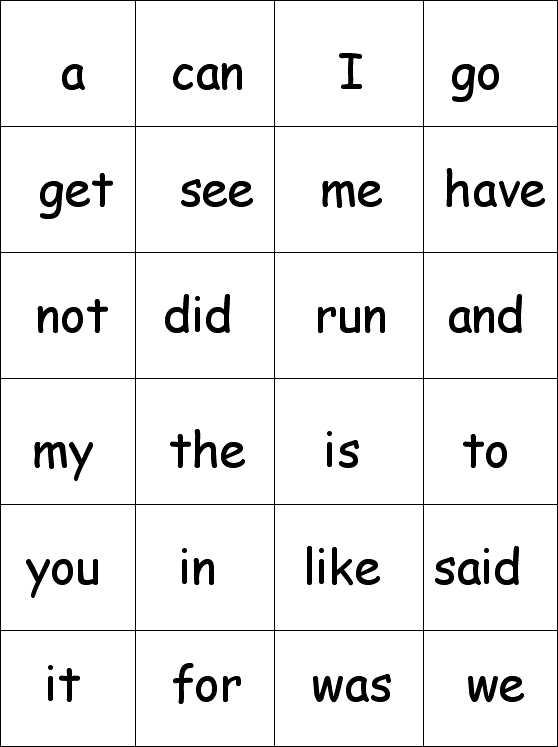 #3. Words for screenshot ipad books Sight Flashcards sight  word Dolch
